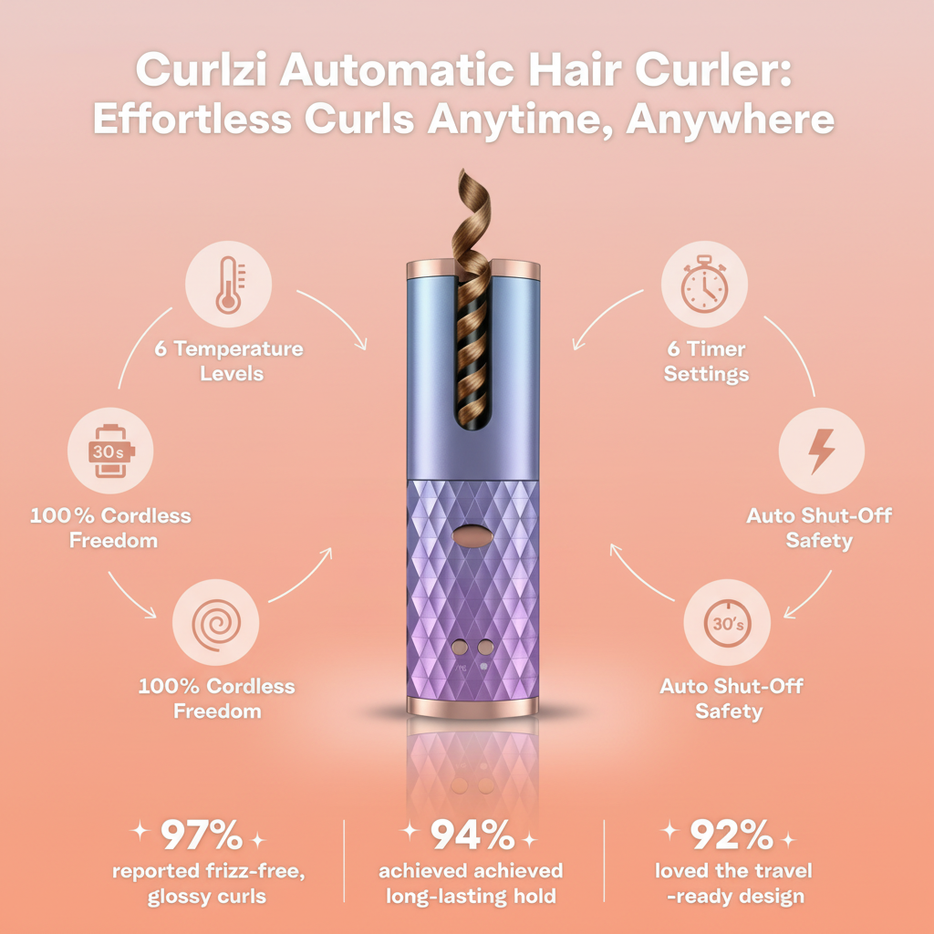 Curlzi Automatic Hair Curler